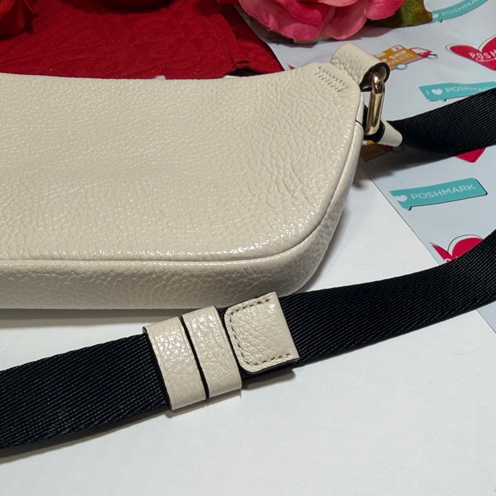 Coach Ivory Belt Bag with Gold Accents - Picture 7 of 9